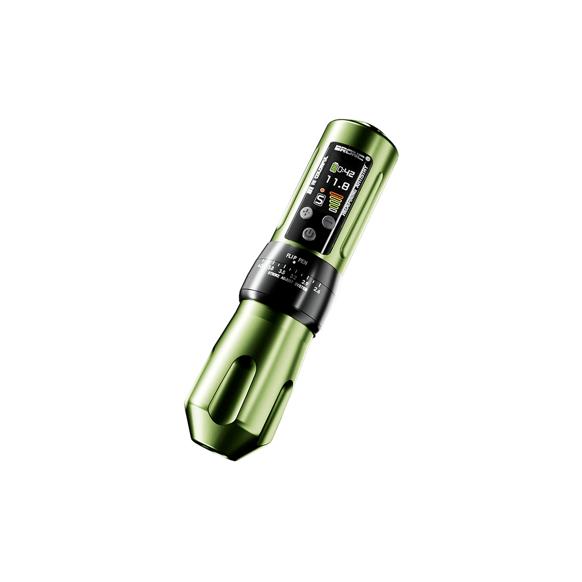 Máquina rotativa inalámbrica PMU / Tatuajes Bronc X2 stroke ajustable