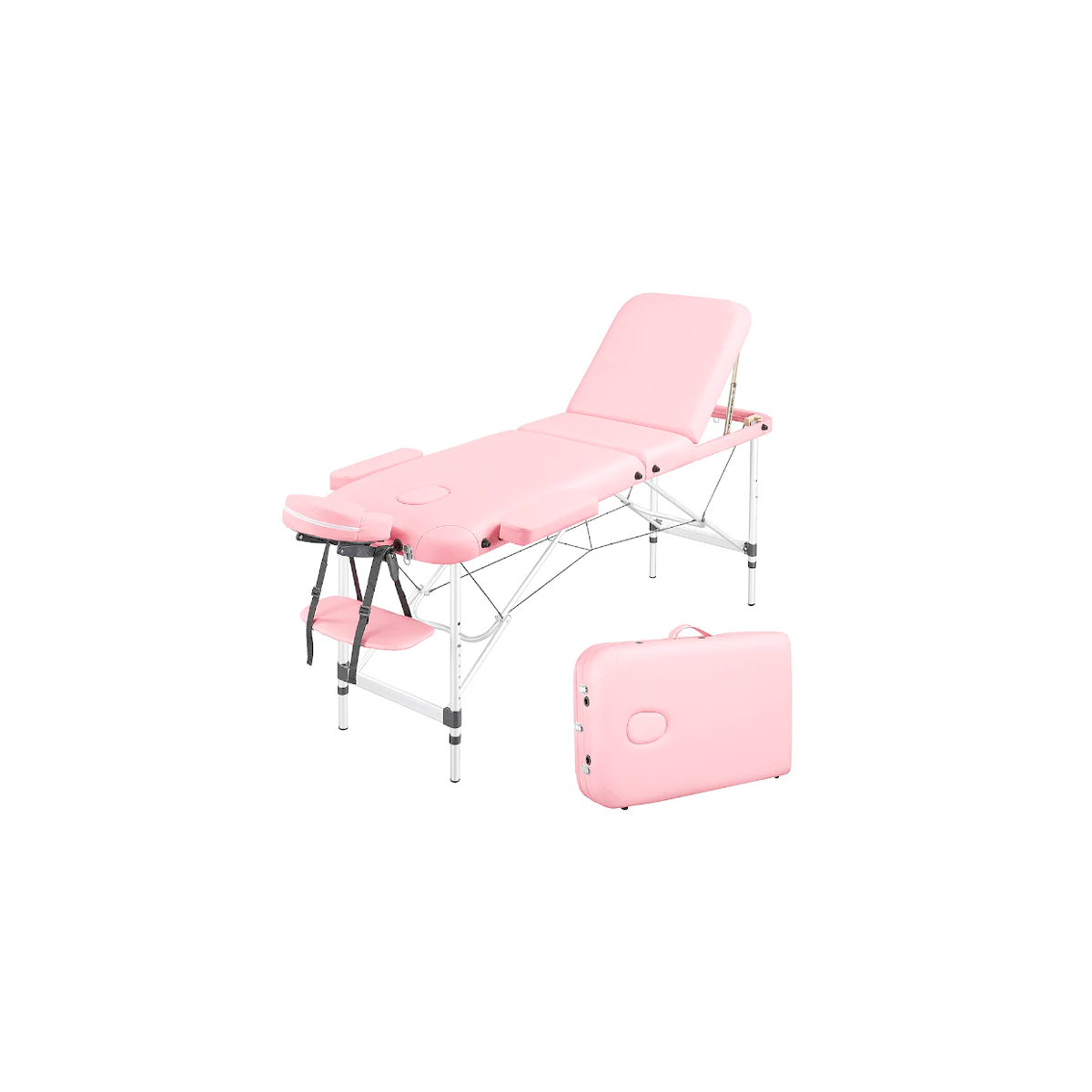 Camilla Portable Rosada