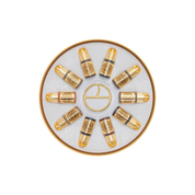 Set de Pigmentos para micropigmentacion PMU Permablend Premium Brow Daddy Gold Collection