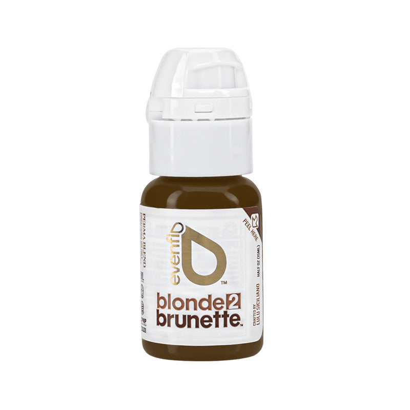 Set de Pigmentos para Micropigmentación PMU Permablend Evenflo Blonde 2 Brunette by Lulu Siciliano