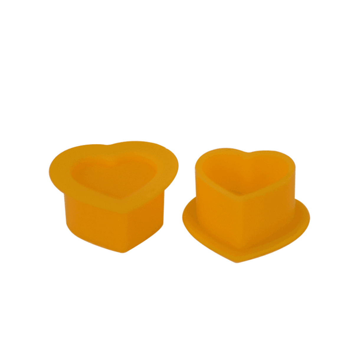 Cups Corazones Silicona x200 Unds