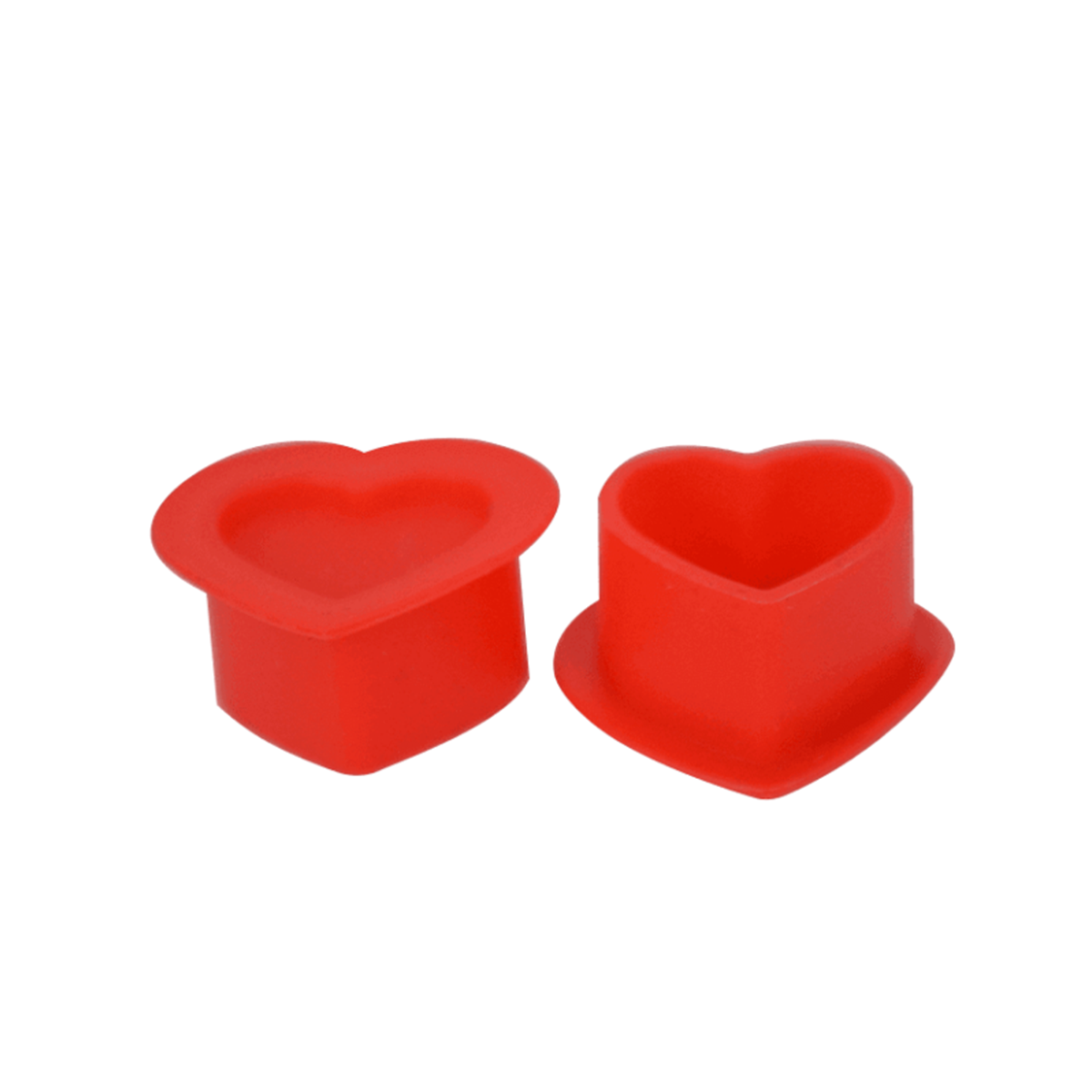 Cups Corazones Silicona x200 Unds