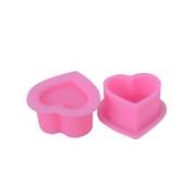 Cups Corazones Silicona x200 Unds