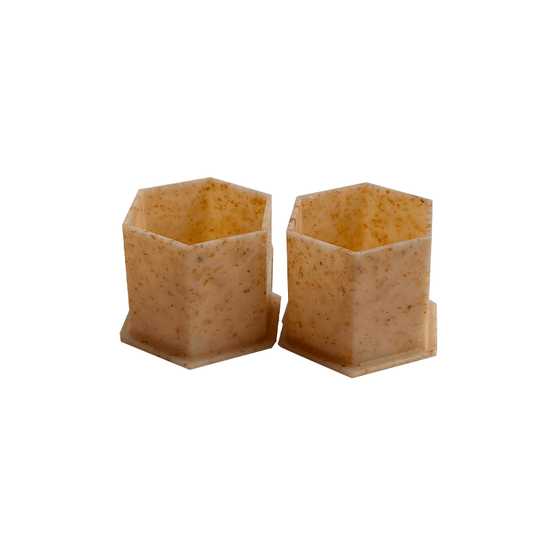 Cups Biodegradables Celulosa Hexagonales