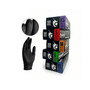 Caja Guantes Pantera Nitrilo Negro