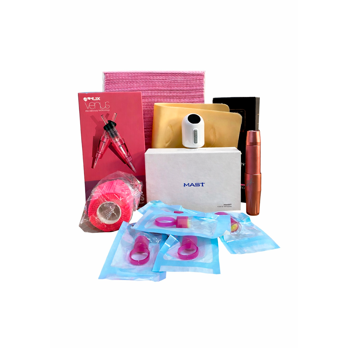 Kit Iniciacion Maquina Inalambrica Micropigmentacion PMU