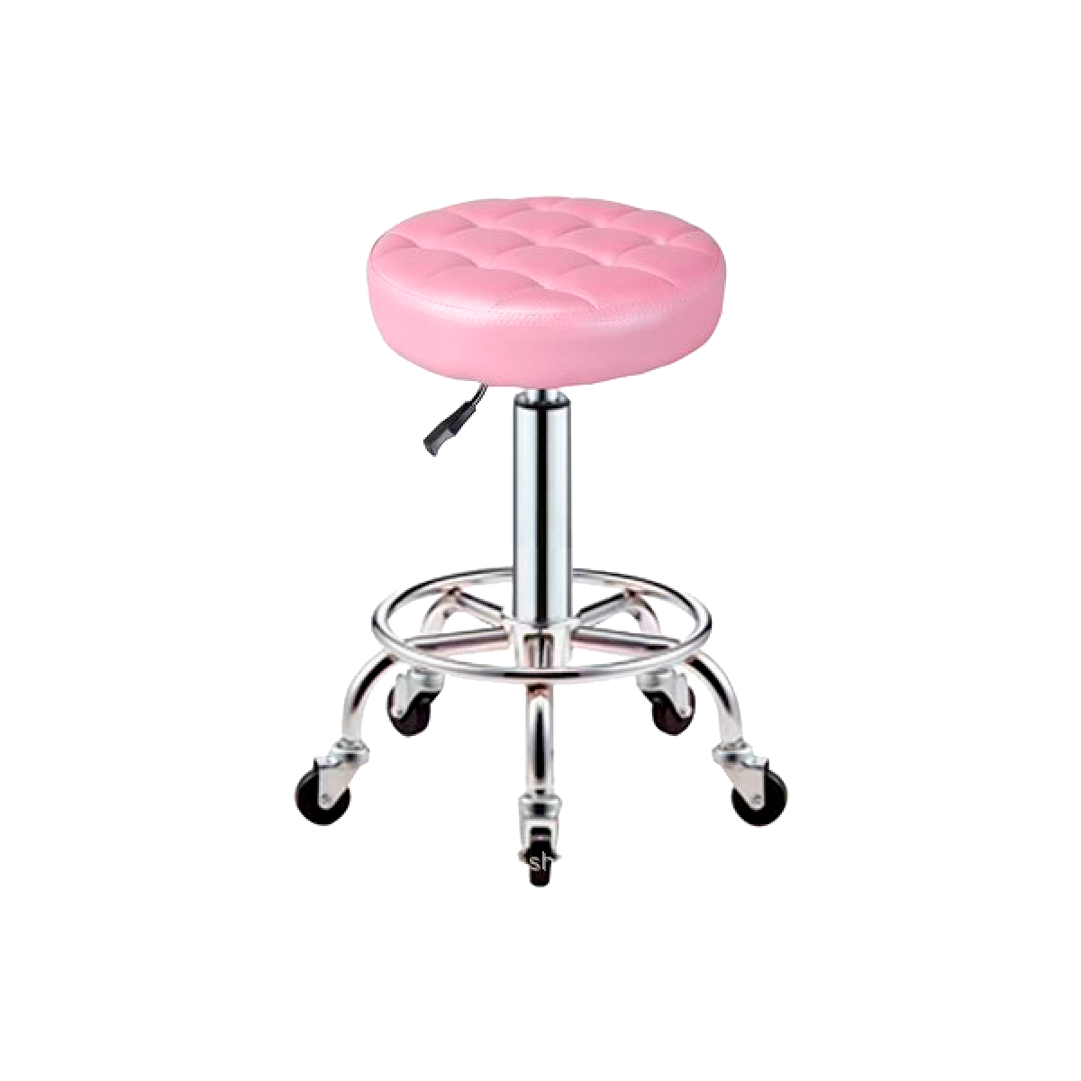 Taburete Sin Espaldar Rosado