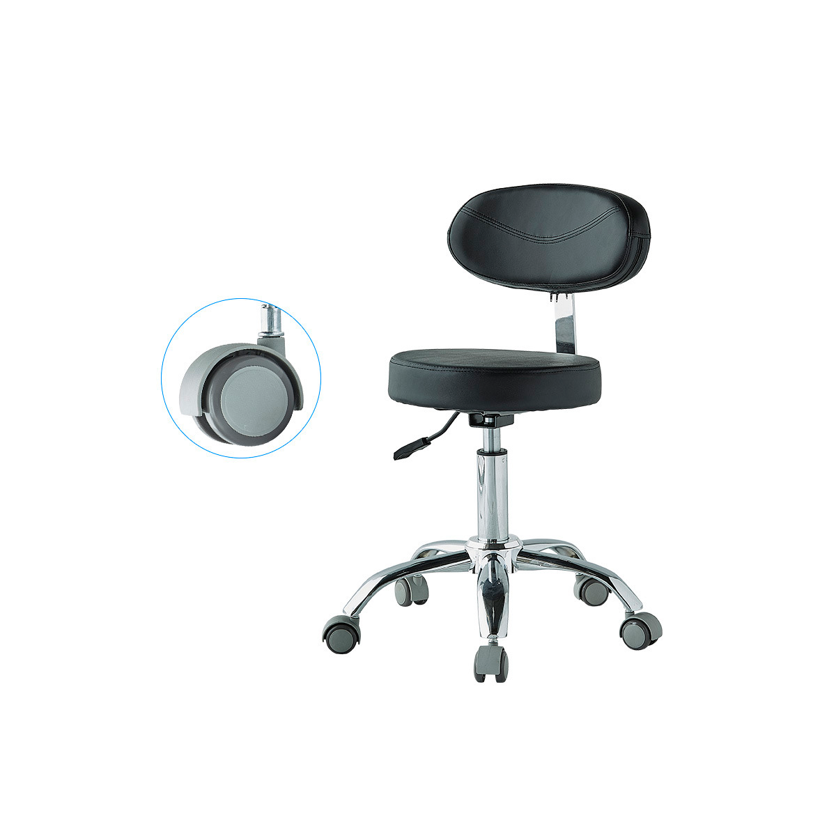 Taburette con Espaldar Premium